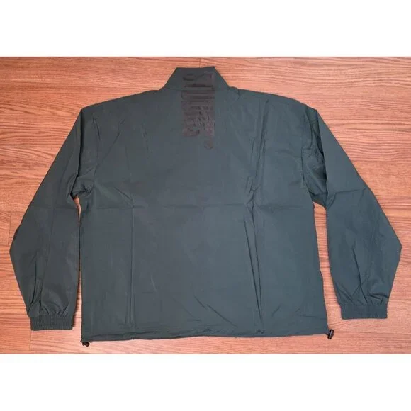 Supervsn S-GRID Anorak Jacket Mens Sz M Dk Green Oversized Streetwear‎ Skate NWT